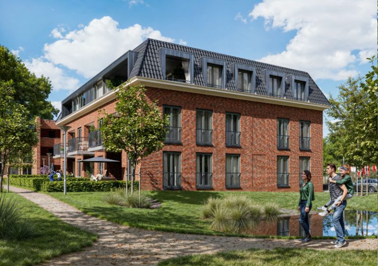 Gebouw Bosuil achterzijde - 't Rozenquartier