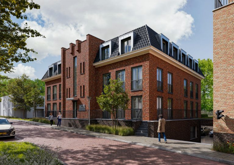 Gebouw Bosuil voorzijde - 't Rozenquartier