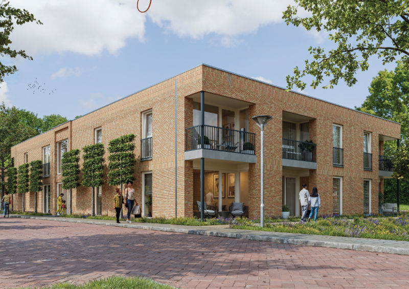 Gebouw Lijster en Gebouw Vink - 't Rozenquartier